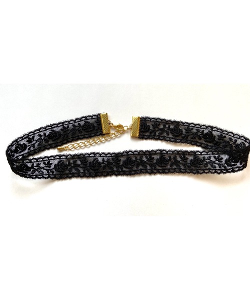 tone（トーン）の「【MUURABBTI】薔薇のレースチョーカー(MA)（チョーカー・レディース・その他/シルバー/ゴールド・FREE）」の4枚目の写真