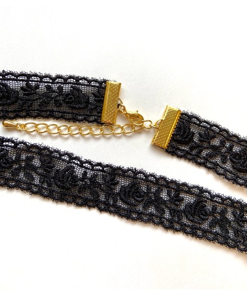 tone（トーン）の「【MUURABBTI】薔薇のレースチョーカー(MA)（チョーカー・レディース・その他/シルバー/ゴールド・FREE）」の8枚目の写真