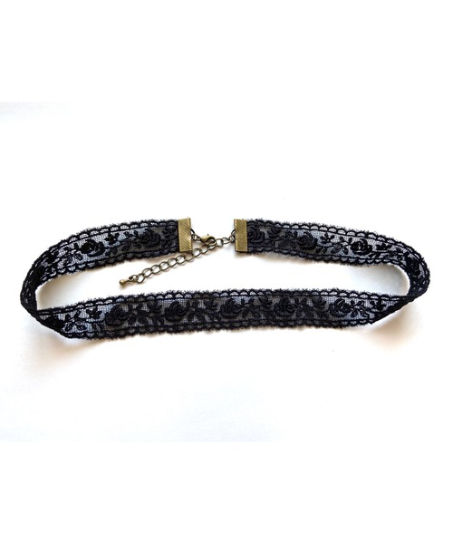 tone（トーン）の「【MUURABBTI】薔薇のレースチョーカー(MA)（チョーカー・レディース・その他/シルバー/ゴールド・FREE）」の9枚目の写真