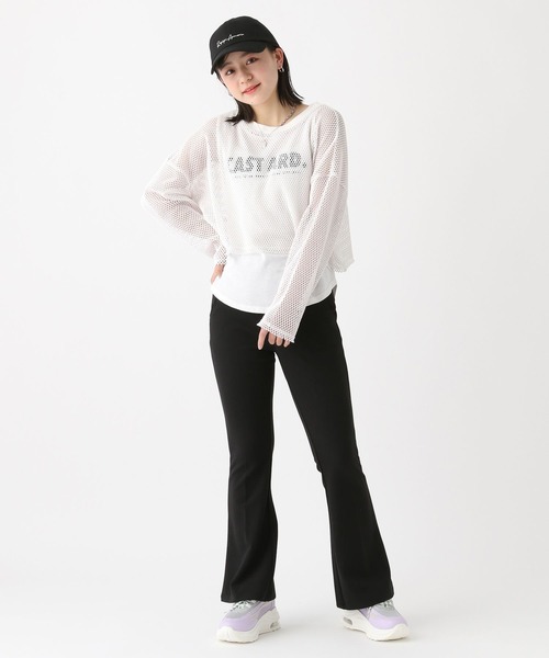 repipi armario（レピピ アルマリオ）の「ジョーゼットフレアパンツ（その他パンツ・キッズ・ブラック系その他・MEDIUM/SMALL/LARGE）」の4枚目の写真