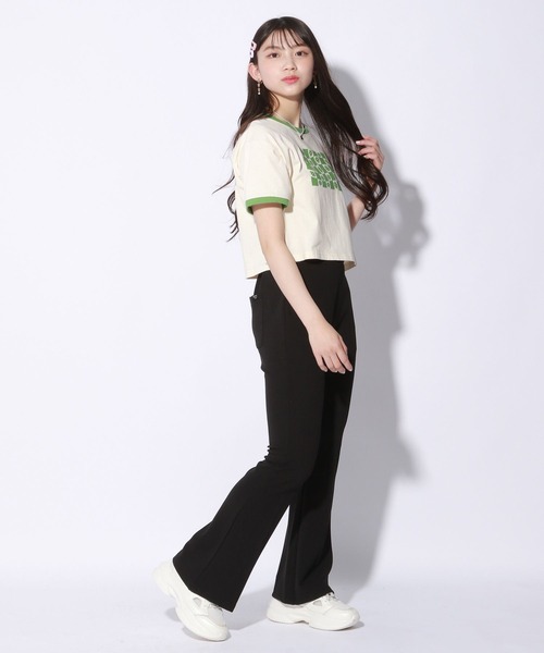 repipi armario（レピピ アルマリオ）の「ジョーゼットフレアパンツ（その他パンツ・キッズ・ブラック系その他・MEDIUM/SMALL/LARGE）」の19枚目の写真