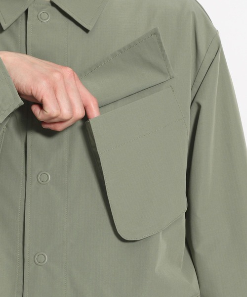 niko and...（ニコアンド）の「[セットアップ対応]リップファティーグブルゾン（ブルゾン・メンズ・オリーブ/ピンク/クリーム・MEDIUM/LARGE）」の5枚目の写真