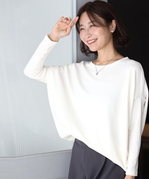 Ehre style（エーレスタイル）の「究極の着痩せ　落ち感ドルマントップス（Tシャツ/カットソー）」
