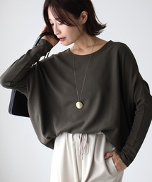 Ehre style（エーレスタイル）の「究極の着痩せ　落ち感ドルマントップス（Tシャツ/カットソー）」