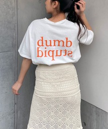 バックロゴTシャツ