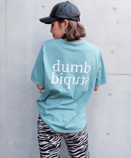 SPIRALGIRL（スパイラルガール）の「バックロゴTシャツ（Tシャツ/カットソー・レディース・グリーン/オフホワイト/ブラック・FREE）」の3枚目の写真