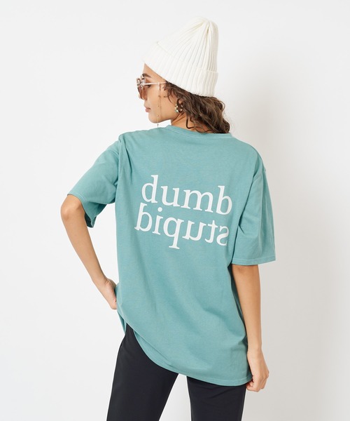 SPIRALGIRL（スパイラルガール）の「バックロゴTシャツ（Tシャツ/カットソー・レディース・グリーン/オフホワイト/ブラック・FREE）」の5枚目の写真