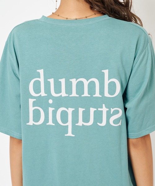 SPIRALGIRL（スパイラルガール）の「バックロゴTシャツ（Tシャツ/カットソー・レディース・グリーン/オフホワイト/ブラック・FREE）」の7枚目の写真