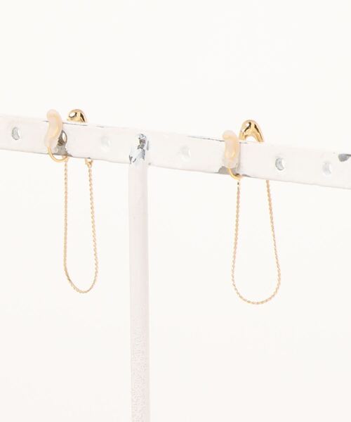 rapiecage（ラピエサージュ）の「モルビドイヤリング（イヤリング・レディース・シルバー/ゴールド・FREE）」の6枚目の写真