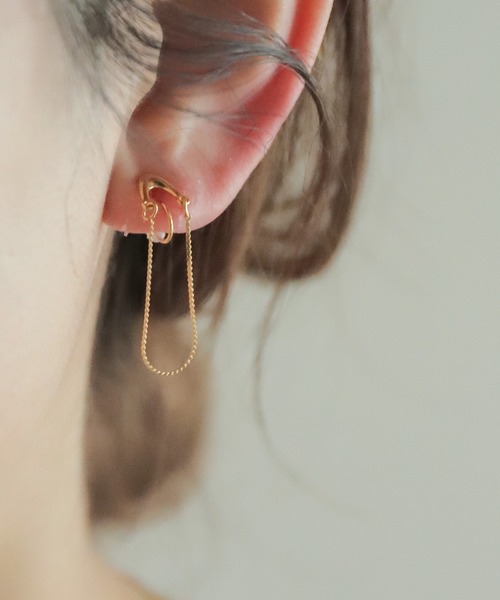 rapiecage（ラピエサージュ）の「モルビドイヤリング（イヤリング・レディース・シルバー/ゴールド・FREE）」の2枚目の写真