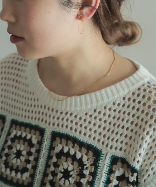 rapiecage（ラピエサージュ）の「モルビドイヤリング（イヤリング・レディース・シルバー/ゴールド・FREE）」の5枚目の写真