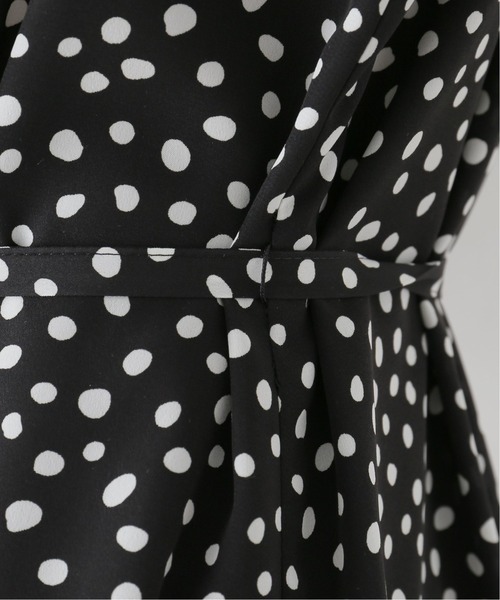 La TOTALITE（ラトータリテ）の「ドットシャーリングワンピース