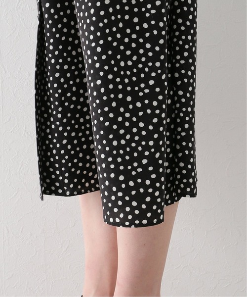 ラトータリテ★ドットシャーリングワンピース[カーキ] La TOTALITE（ラトータリテ）の「ドットシャーリングワンピース