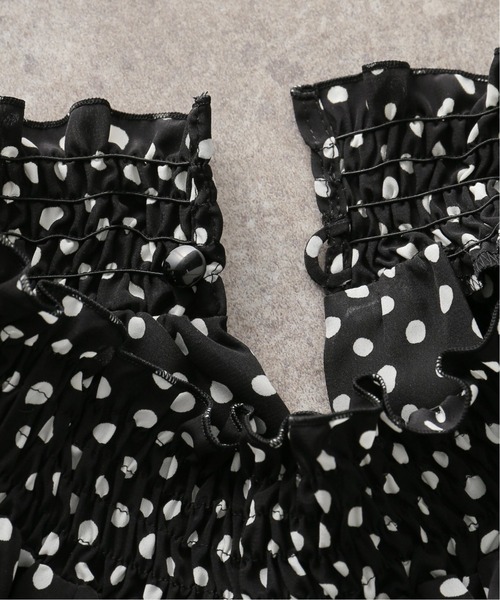 La TOTALITE（ラトータリテ）の「ドットシャーリングワンピース