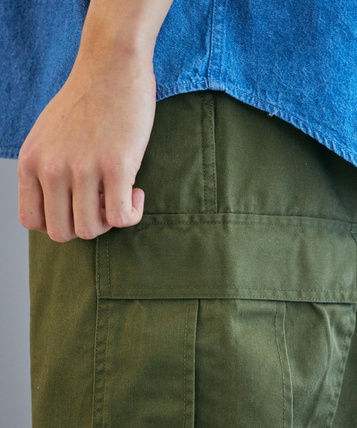 WEGO（ウィゴー）の「WEGO/デニムBIG半袖シャツ（シャツ/ブラウス・メンズ・ライトインディゴブルー・LARGE/MEDIUM/SMALL）」の19枚目の写真