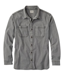 L.L.Bean | ビーンフレックス・デニム・シャツ、トラディショナル・フィット （ゆったりフィット）長袖 米国フィット・レギュラー(シャツ/ブラウス)