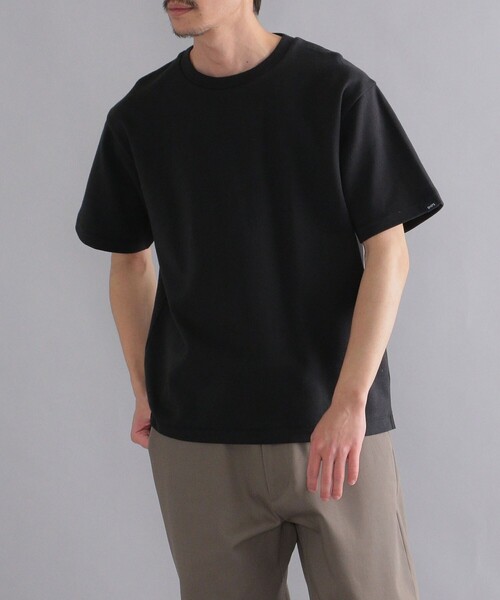 SHIPS(シップス)の「SHIPS: ミラノリブ クルーネック プルオーバー Tシャツ 22SS(Tシャツ/カットソー・メンズ・ホワイト/ライトグレー/ブラック/ホワイト系その他/ダークブルー/オフホワイト/グリーン/ライトブルー/ピンク/ワイン/ライトホワイト・SMALL/MEDIUM/LARGE/X-LARGE)」の6枚目の写真