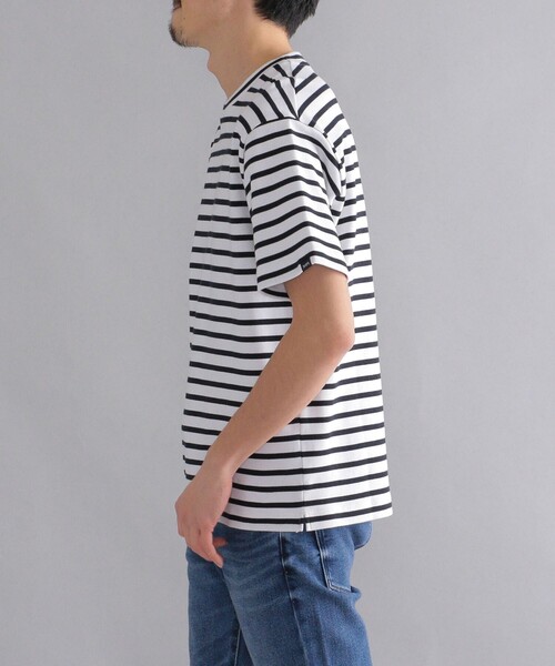 SHIPS(シップス)の「SHIPS: ミラノリブ クルーネック プルオーバー Tシャツ 22SS(Tシャツ/カットソー・メンズ・ホワイト/ライトグレー/ブラック/ホワイト系その他/ダークブルー/オフホワイト/グリーン/ライトブルー/ピンク/ワイン/ライトホワイト・SMALL/MEDIUM/LARGE/X-LARGE)」の21枚目の写真