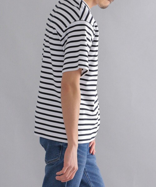 SHIPS(シップス)の「SHIPS: ミラノリブ クルーネック プルオーバー Tシャツ 22SS(Tシャツ/カットソー・メンズ・ホワイト/ライトグレー/ブラック/ホワイト系その他/ダークブルー/オフホワイト/グリーン/ライトブルー/ピンク/ワイン/ライトホワイト・SMALL/MEDIUM/LARGE/X-LARGE)」の18枚目の写真