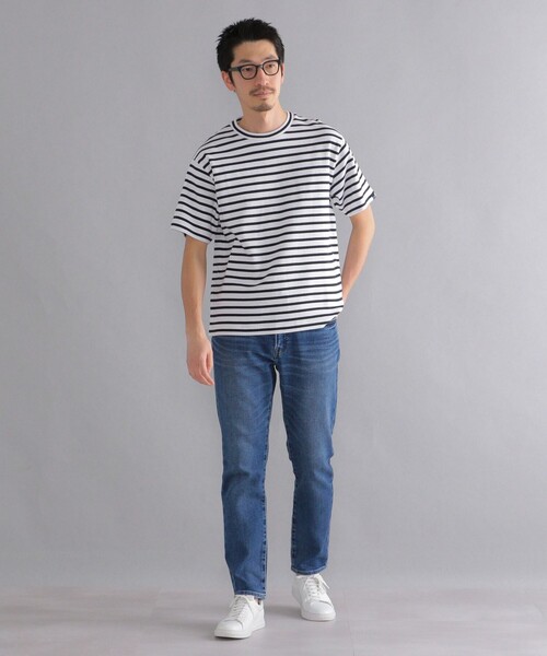 SHIPS(シップス)の「SHIPS: ミラノリブ クルーネック プルオーバー Tシャツ 22SS(Tシャツ/カットソー・メンズ・ホワイト/ライトグレー/ブラック/ホワイト系その他/ダークブルー/オフホワイト/グリーン/ライトブルー/ピンク/ワイン/ライトホワイト・SMALL/MEDIUM/LARGE/X-LARGE)」の20枚目の写真