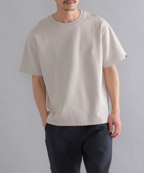 SHIPS(シップス)の「SHIPS: ミラノリブ クルーネック プルオーバー Tシャツ 22SS(Tシャツ/カットソー・メンズ・ホワイト/ライトグレー/ブラック/ホワイト系その他/ダークブルー/オフホワイト/グリーン/ライトブルー/ピンク/ワイン/ライトホワイト・SMALL/MEDIUM/LARGE/X-LARGE)」の16枚目の写真