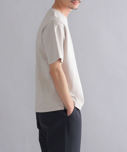 SHIPS(シップス)の「SHIPS: ミラノリブ クルーネック プルオーバー Tシャツ 22SS(Tシャツ/カットソー・メンズ・ホワイト/ライトグレー/ブラック/ホワイト系その他/ダークブルー/オフホワイト/グリーン/ライトブルー/ピンク/ワイン/ライトホワイト・SMALL/MEDIUM/LARGE/X-LARGE)」の14枚目の写真