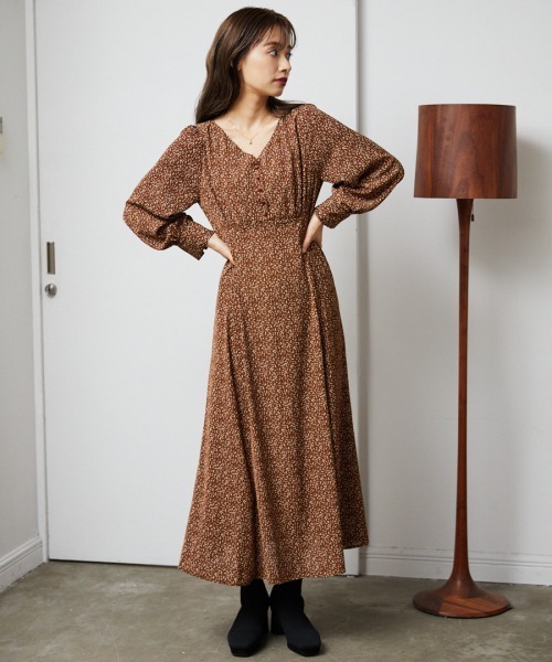 女性に人気 ミスティウーマン ワンピース ひざ丈ワンピース