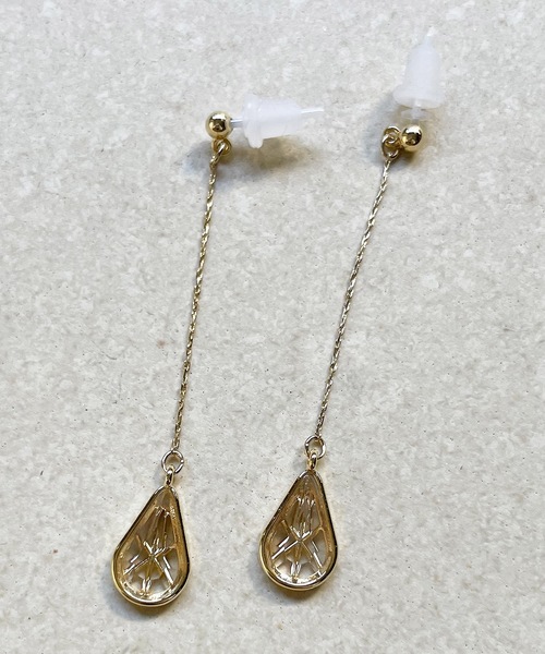 Zouleゾーラ Bijou Drop ニッケルフリー アレルギー対応 セラミックポスト ビジュードロップピアス ピアス 両耳用 Zoule ゾーラ のファッション通販 Zozotown