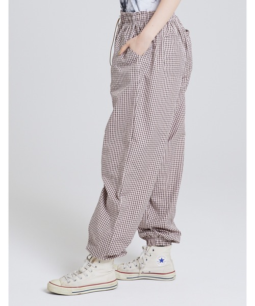 little sunny bite ナイロンパンツ little sunny bite (リトルサニーバイト)nylon pants / BLUE