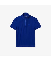 LACOSTE | スタンドカラージップポロシャツ(ポロシャツ)