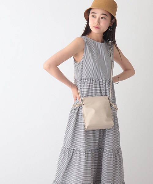 OPAQUE.CLIP（オペークドットクリップ）の「◆ソフトフェイクレザードロストミニショルダー（ショルダーバッグ・レディース・ブラック/ブルー/ボルドー/ライトベージュ/ホワイト系3/ベージュ系その他4/ブラック系1・00）」の6枚目の写真