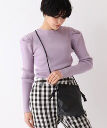 OPAQUE.CLIP | ソフトフェイクレザードロストミニショルダー(ショルダーバッグ)