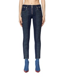 DIESEL | レディース デニムパンツ スキニー フロントジップ スモッキングステッチ(デニムパンツ)