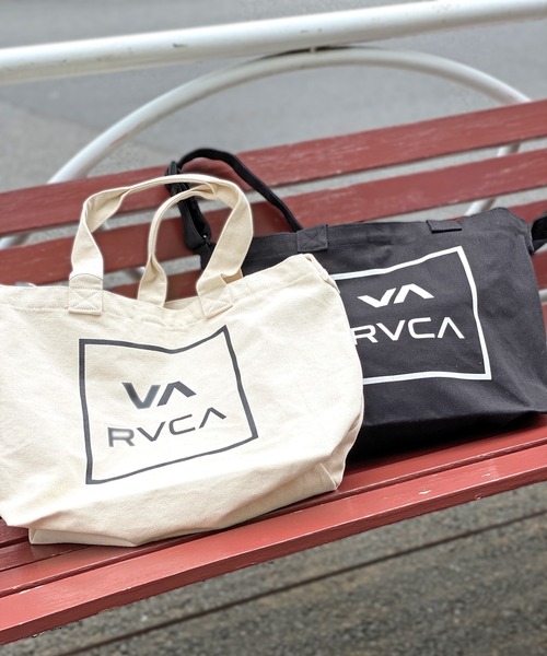 RVCA（ルーカ）の「WEB限定 RVCA ALL THE WAY TOTE（ショルダーバッグ・メンズ・ブラック/ベージュ・FREE）」の14枚目の写真
