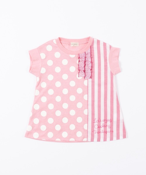 セール】天竺 切替えデザイン半袖Tシャツ(140-150cm)(Tシャツ/カットソー)|trois lapins kp(トロワラパンケーピー)のファッション通販 - ZOZOTOWN セール】天竺 切替えデザイン半袖Tシャツ(140-150cm)(Tシャツ/カットソー)|trois lapins kp(トロワラパンケーピー)のファッション通販 - ZOZOTOWN