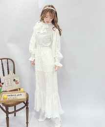 Swankiss | HN chiffon frill LP/T(その他パンツ)