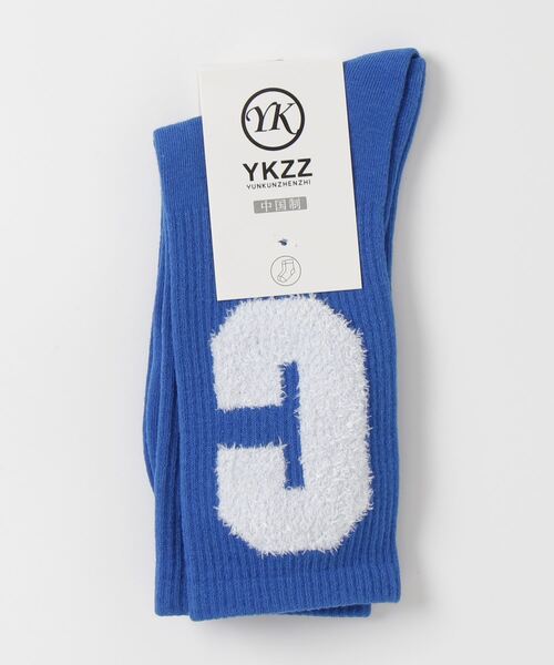 .KOM（ドットコム）の「『.KOM/ドットケーオーエム』デザインプリントブルーソックス【Y】【CN】（ソックス/靴下・メンズ・A/B/C/D/E・FREE）」の14枚目の写真