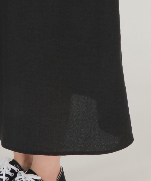 ikka（イッカ）の「【Sサイズ WEB限定】カットブラウスキャミワンピアンサンブル（ワンピース・レディース・ブラック/ベージュ/グリーン・S/M/L）」の21枚目の写真