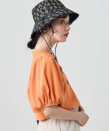 FREAK'S STORE | ピグメントパフスリーブ半袖Tシャツ(Tシャツ/カットソー)