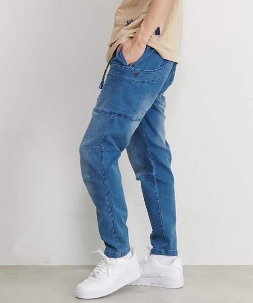 GERRY/ジェリー ストレッチデニム ストレッチチノ キャンプ テーパード