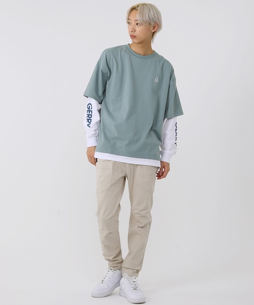 GERRY（ジェリー）の「GERRY/ジェリー ストレッチデニム ストレッチチノ キャンプ テーパード クライミングパンツ/UVカット（デニムパンツ・メンズ・ベージュ/ブラック/ブルー/カーキ/サックスブルー/オフホワイト/ベージュ系その他/ネイビー・M/L/LL）」の17枚目の写真