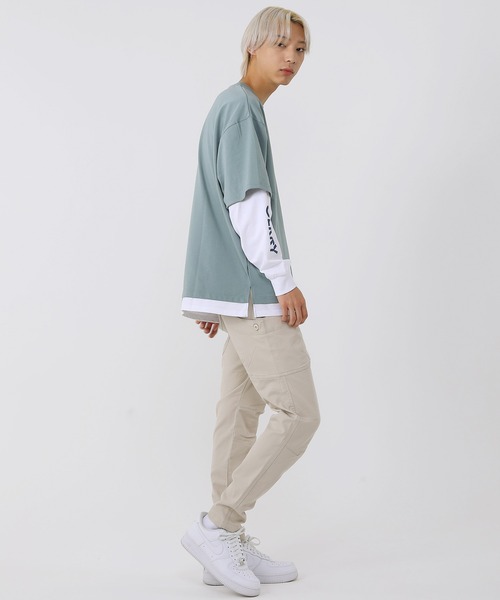 GERRY（ジェリー）の「GERRY/ジェリー ストレッチデニム ストレッチチノ キャンプ テーパード クライミングパンツ/UVカット（デニムパンツ・メンズ・ベージュ/ブラック/ブルー/カーキ/サックスブルー/オフホワイト/ベージュ系その他/ネイビー・M/L/LL）」の18枚目の写真