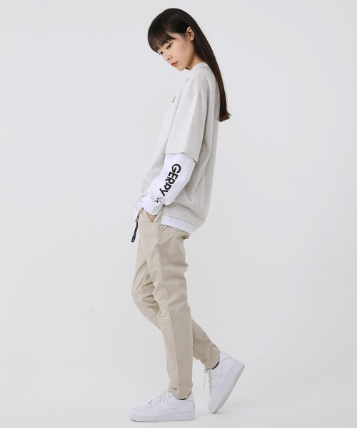 GERRY（ジェリー）の「GERRY/ジェリー ストレッチデニム ストレッチチノ キャンプ テーパード クライミングパンツ/UVカット（デニムパンツ・メンズ・ベージュ/ブラック/ブルー/カーキ/サックスブルー/オフホワイト/ベージュ系その他/ネイビー・M/L/LL）」の20枚目の写真