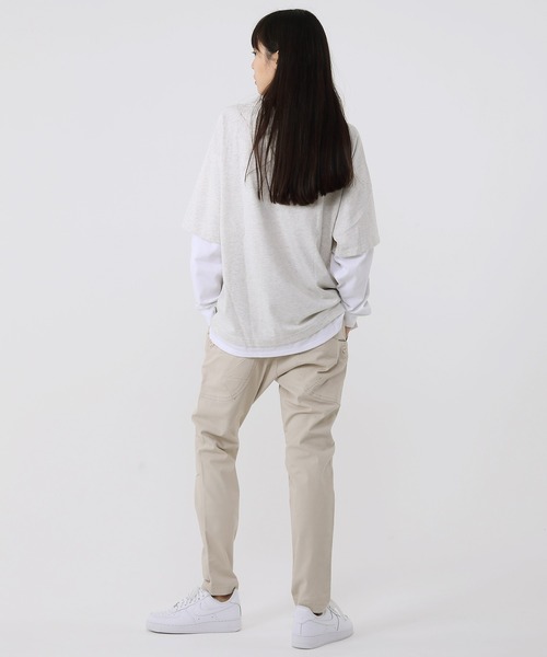 GERRY（ジェリー）の「GERRY/ジェリー ストレッチデニム ストレッチチノ キャンプ テーパード クライミングパンツ/UVカット（デニムパンツ・メンズ・ベージュ/ブラック/ブルー/カーキ/サックスブルー/オフホワイト/ベージュ系その他/ネイビー・M/L/LL）」の21枚目の写真