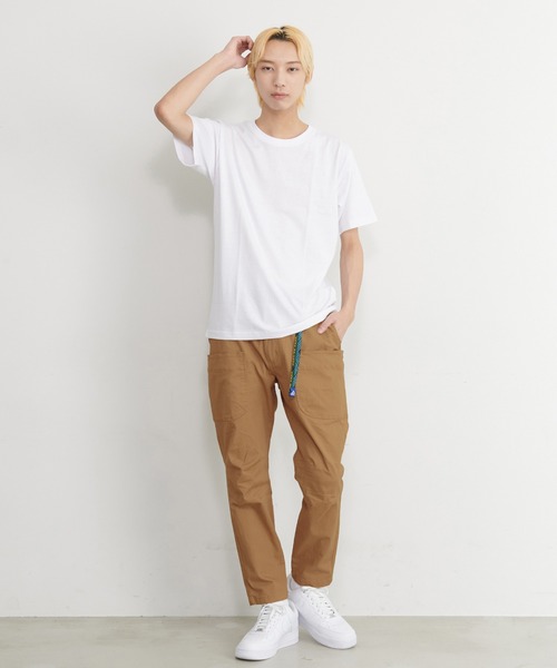 GERRY（ジェリー）の「GERRY/ジェリー ストレッチデニム ストレッチチノ キャンプ テーパード クライミングパンツ/UVカット（デニムパンツ・メンズ・ベージュ/ブラック/ブルー/カーキ/サックスブルー/オフホワイト/ベージュ系その他/ネイビー・M/L/LL）」の10枚目の写真