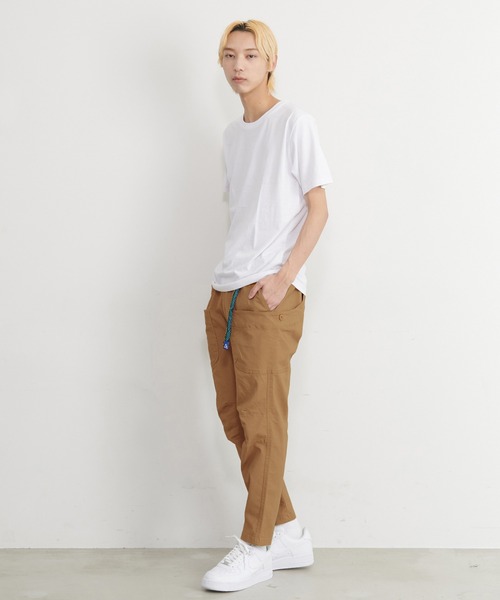GERRY（ジェリー）の「GERRY/ジェリー ストレッチデニム ストレッチチノ キャンプ テーパード クライミングパンツ/UVカット（デニムパンツ・メンズ・ベージュ/ブラック/ブルー/カーキ/サックスブルー/オフホワイト/ベージュ系その他/ネイビー・M/L/LL）」の9枚目の写真