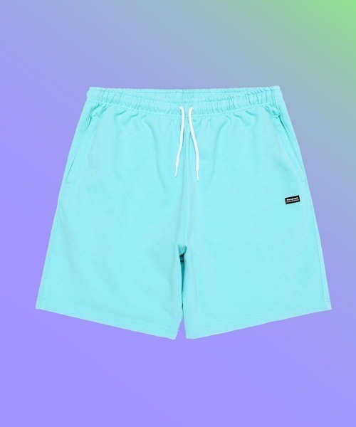 Paragraph(パラグラフ)の「A'GEM/9 × .kom『paragraph/パラグラフ』One Point Logo Half Pants/ワンポイントロゴ ハーフパンツ(その他パンツ・メンズ・ライトブルー/グリーン・FREE)」の4枚目の写真