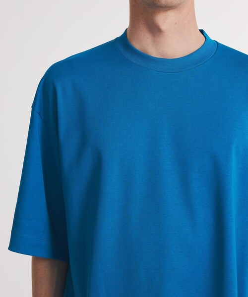 UNITED TOKYO（ユナイテッドトウキョウ）の「テクノラマリラックスフィットクルーネックTシャツ（Tシャツ/カットソー・メンズ・グリーン/ホワイト/ブラック/グレー/ブルー/ネイビー/グレイッシュブルー/パープル/ミント・3/1/2/4）」の10枚目の写真