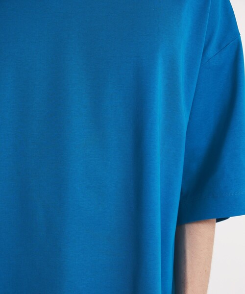 UNITED TOKYO（ユナイテッドトウキョウ）の「テクノラマリラックスフィットクルーネックTシャツ（Tシャツ/カットソー・メンズ・グリーン/ホワイト/ブラック/グレー/ブルー/ネイビー/グレイッシュブルー/パープル/ミント・3/1/2/4）」の14枚目の写真