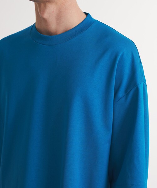 UNITED TOKYO（ユナイテッドトウキョウ）の「テクノラマリラックスフィットクルーネックTシャツ（Tシャツ/カットソー・メンズ・グリーン/ホワイト/ブラック/グレー/ブルー/ネイビー/グレイッシュブルー/パープル/ミント・3/1/2/4）」の11枚目の写真